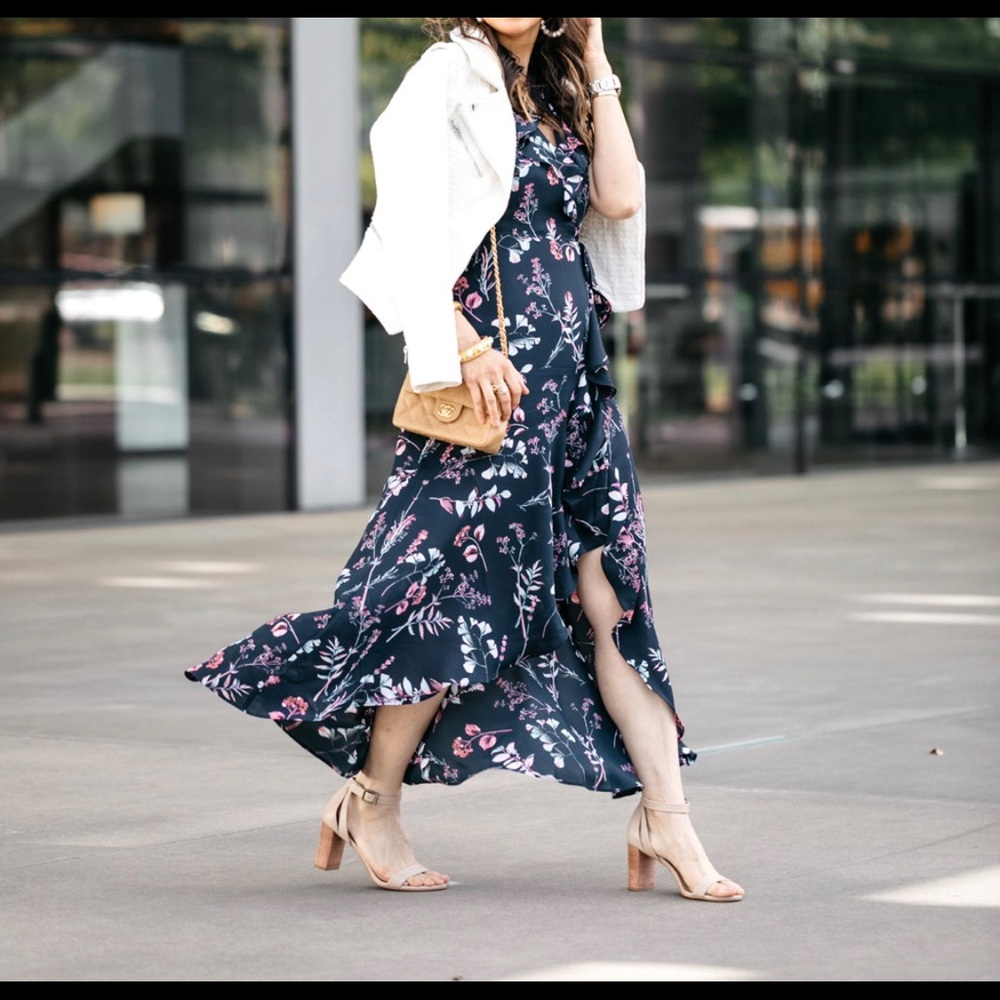 Banana Republic floral maxi